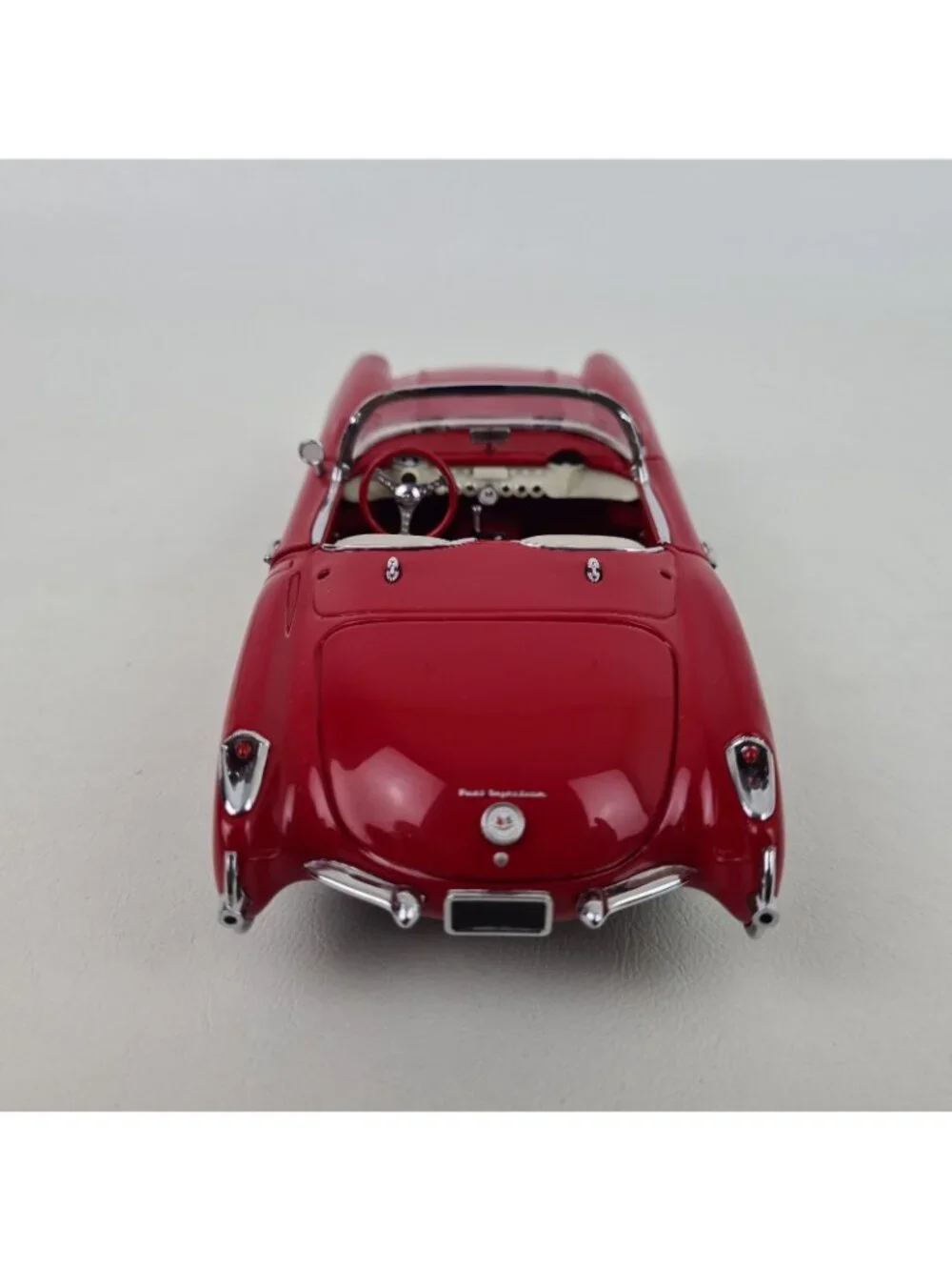 Franklin Mint Precision 1957 Chevrolet Corvette Red 1:24 Die Cast B11TC55